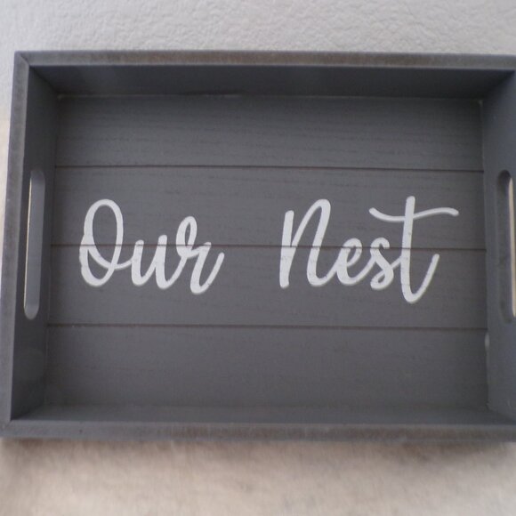 Our Nest Wooden Tray New - Picture 2 of 5